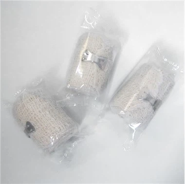 Polyester og spandex bandage crepe bandage medicinsk elastisk bandage